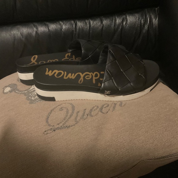 Sam Edelman Adaley Flatform Sandal Slide - Picture 2 of 6